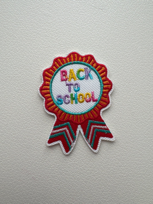 Back to School Ribbon Patch