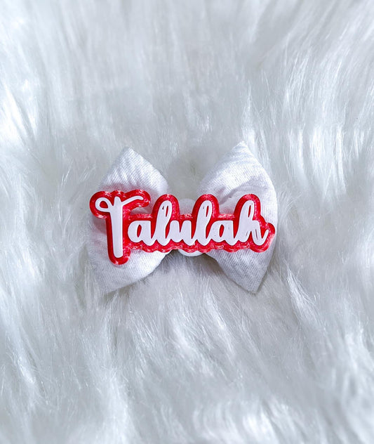 Personalized Name Clip - Piggies Pre order