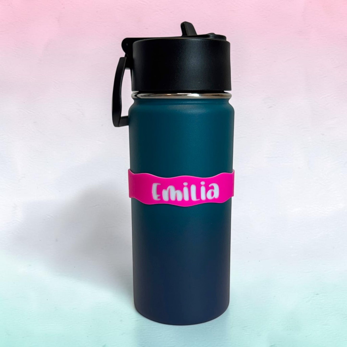 Personalized Silicone Bottle Bands - Dual Color