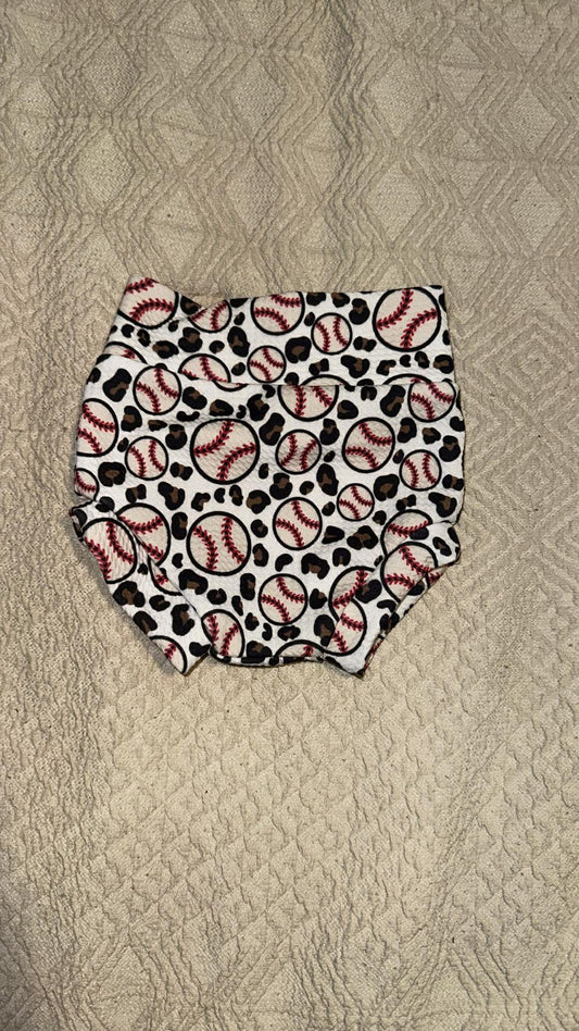 Leopard Baseball Bummies