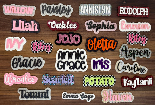Personalized Name Clips pre order