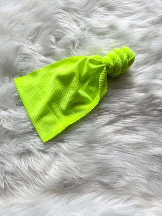 Highlighter Yellow Ribbed