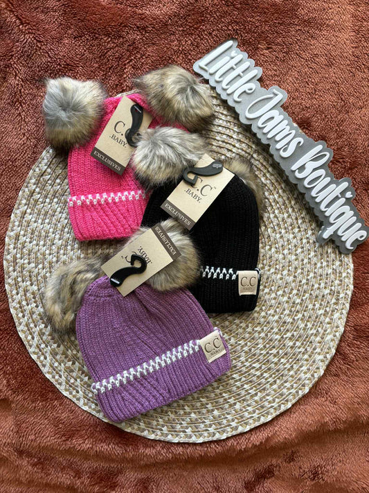 Baby PomPom Beanies