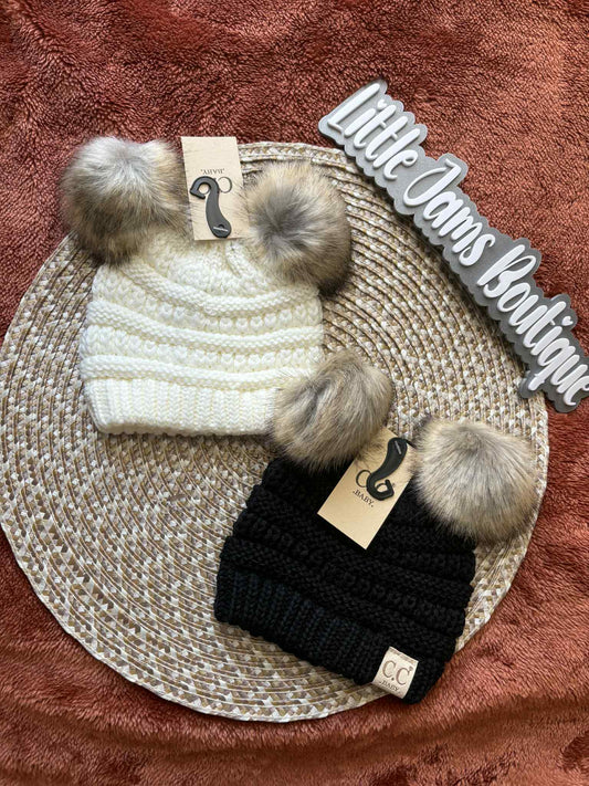 Baby PomPom Beanies
