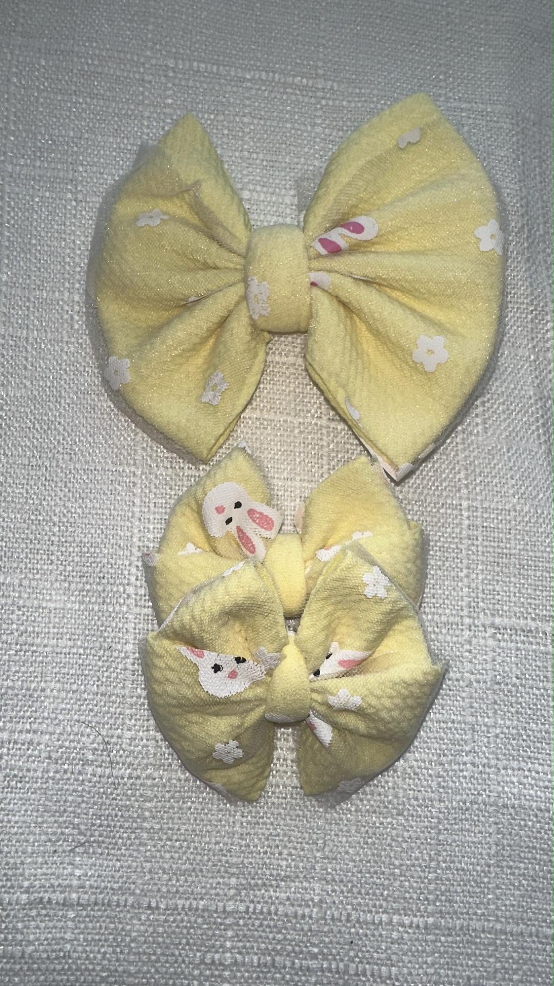Bunny Mesh with Yellow