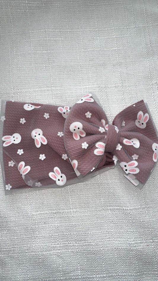 Bunny Mesh with Rose