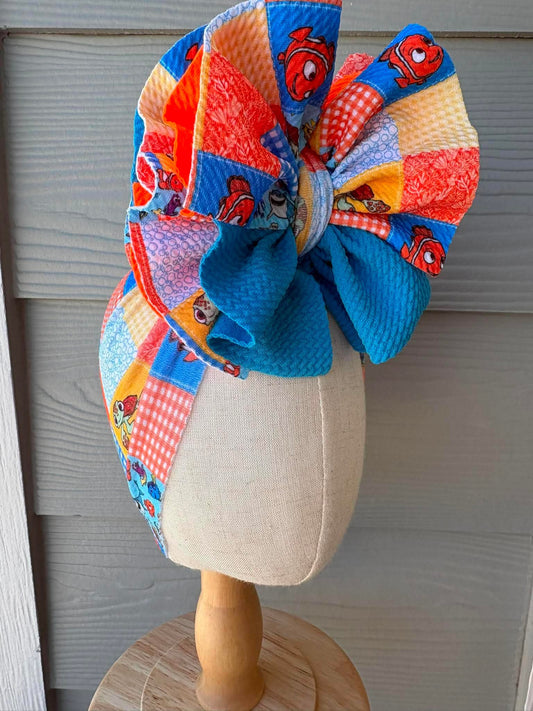 Nemo mixed with Neon Orange and Sea Blue