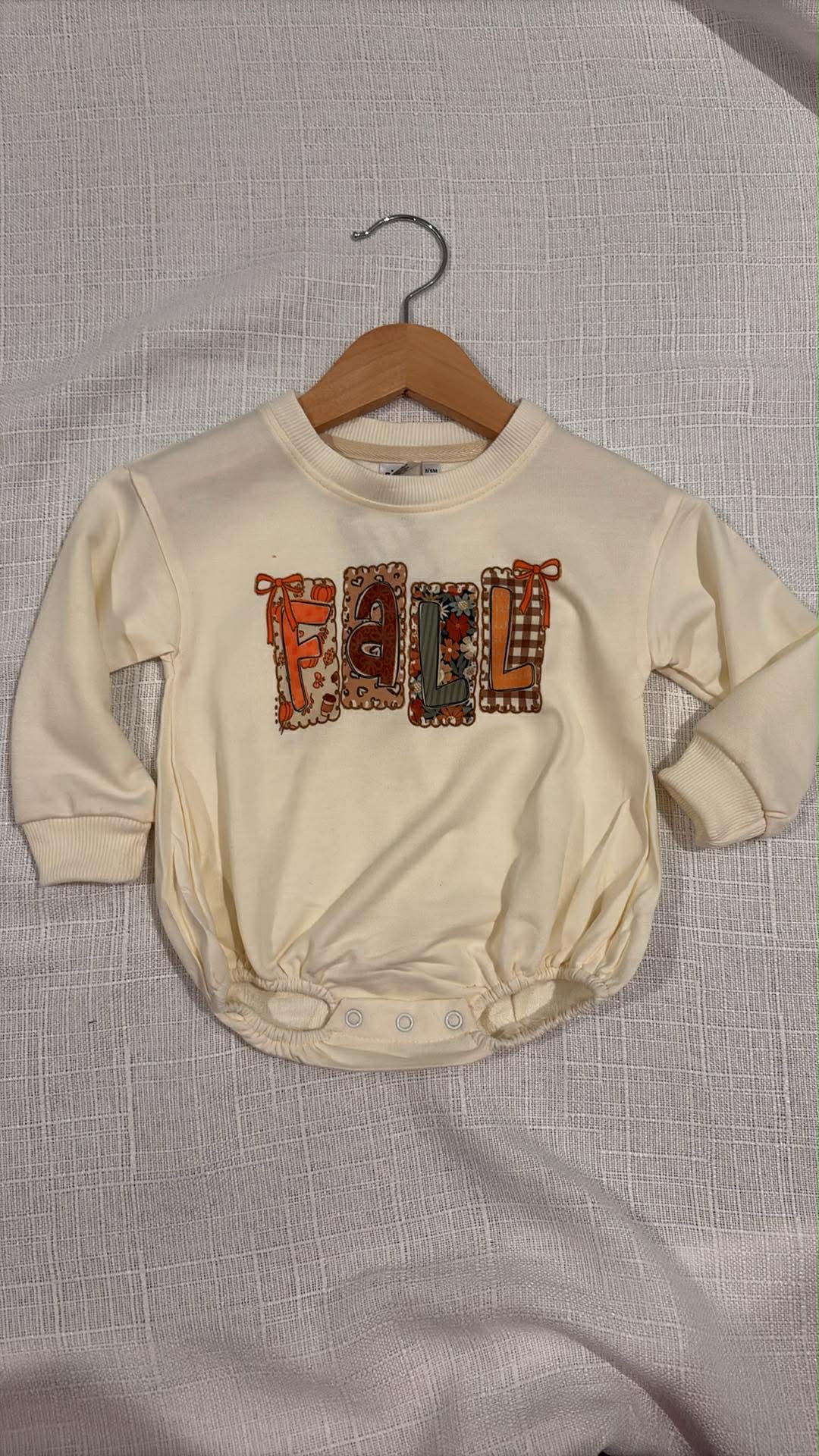 Fall Long Sleeve Romper