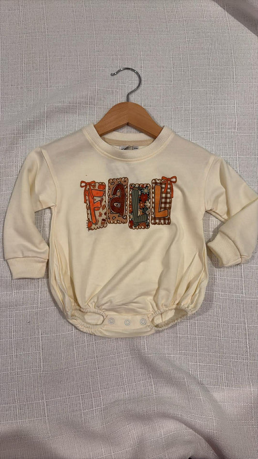 Fall Long Sleeve Romper