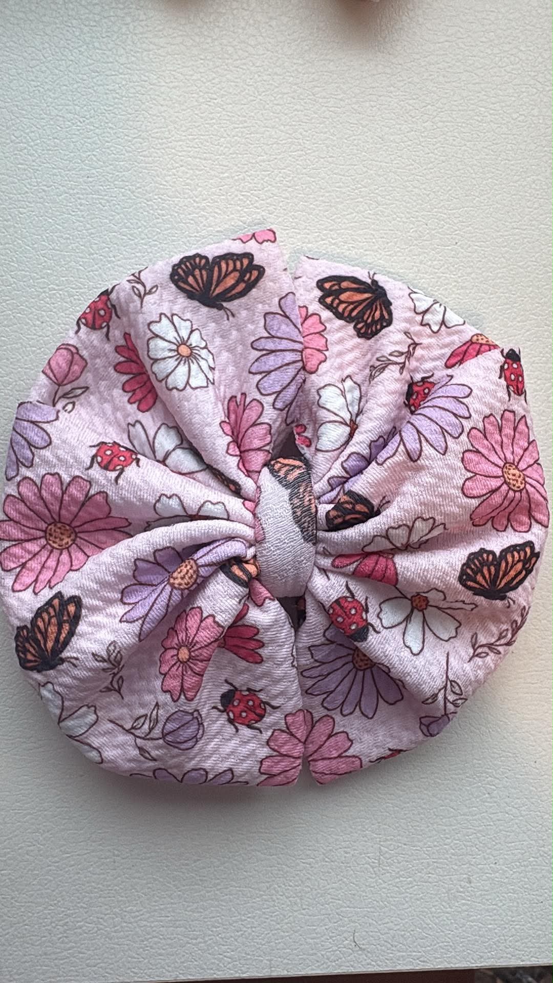 Butterfly and ladybugs