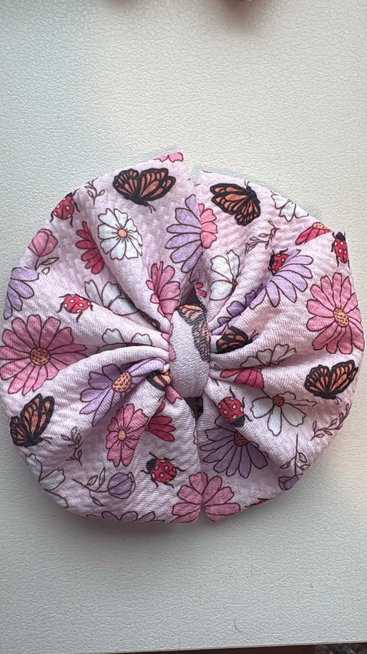 Butterfly and ladybugs