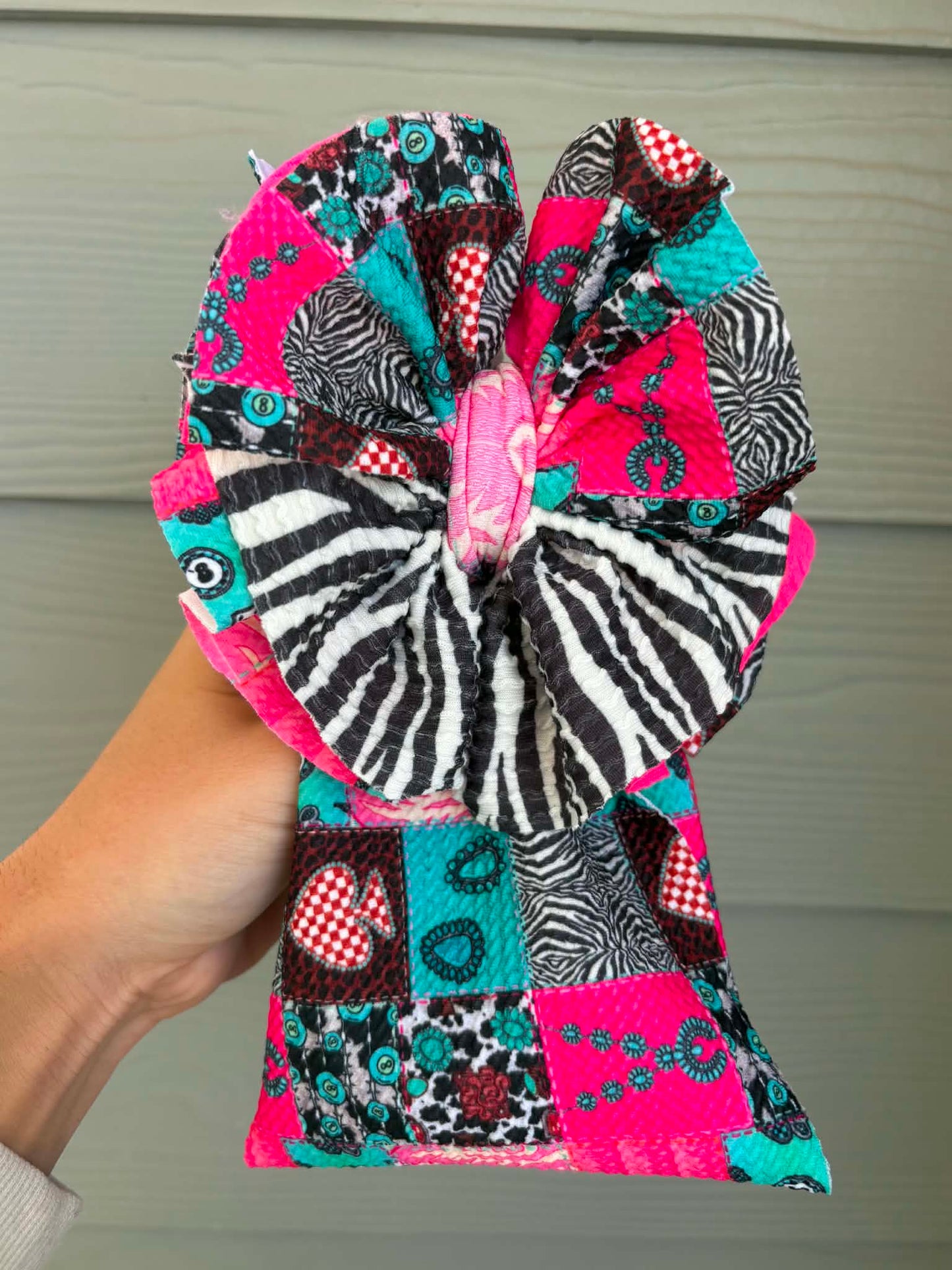 Punchy Cowgirl mixed with Zebra and Hot Pink
