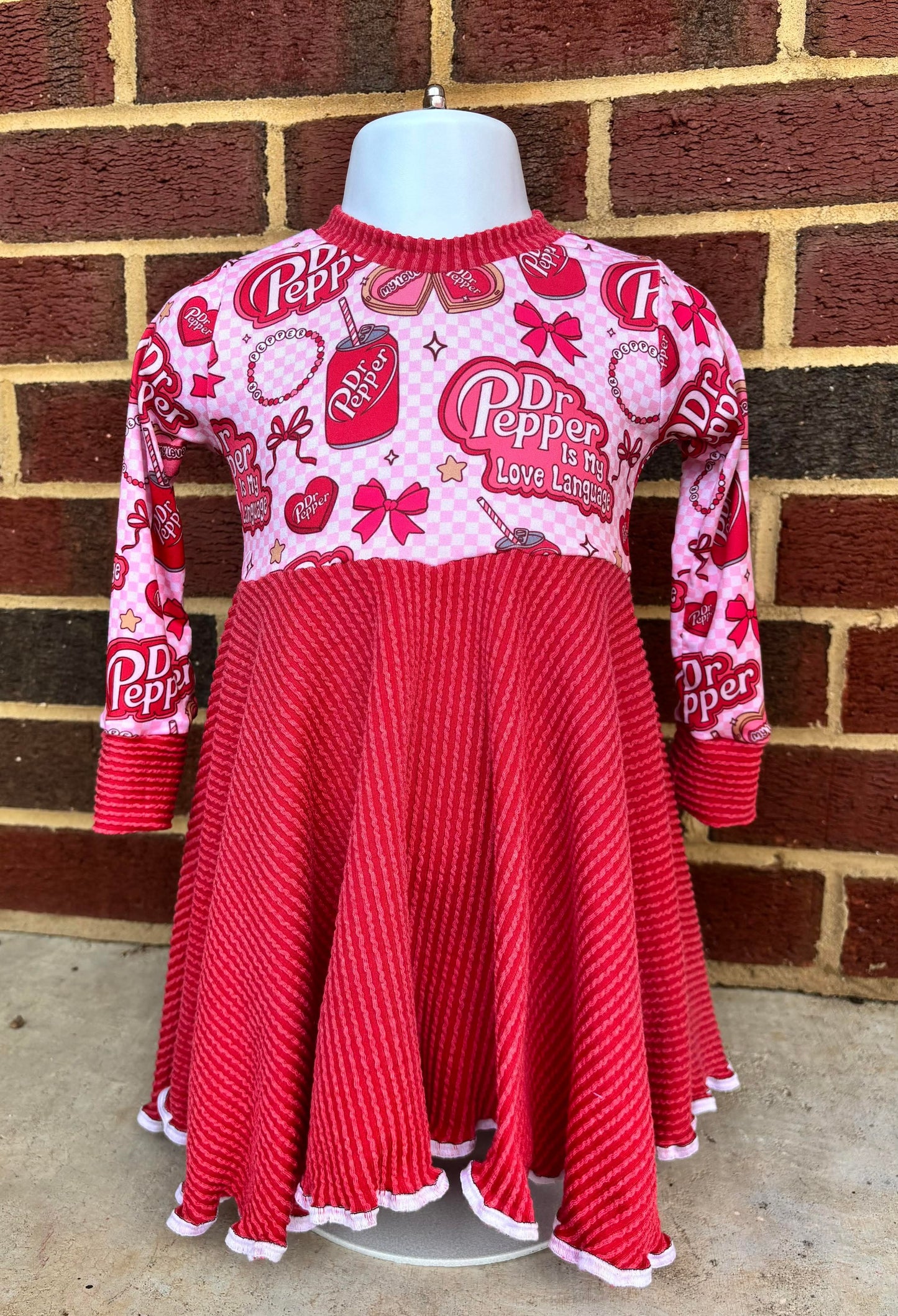 Dr Pepper is My Love Language Dress