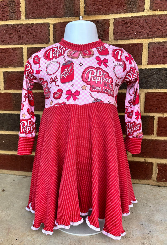 Dr Pepper is My Love Language Dress