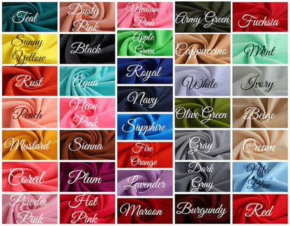 Embroidered Name Bow