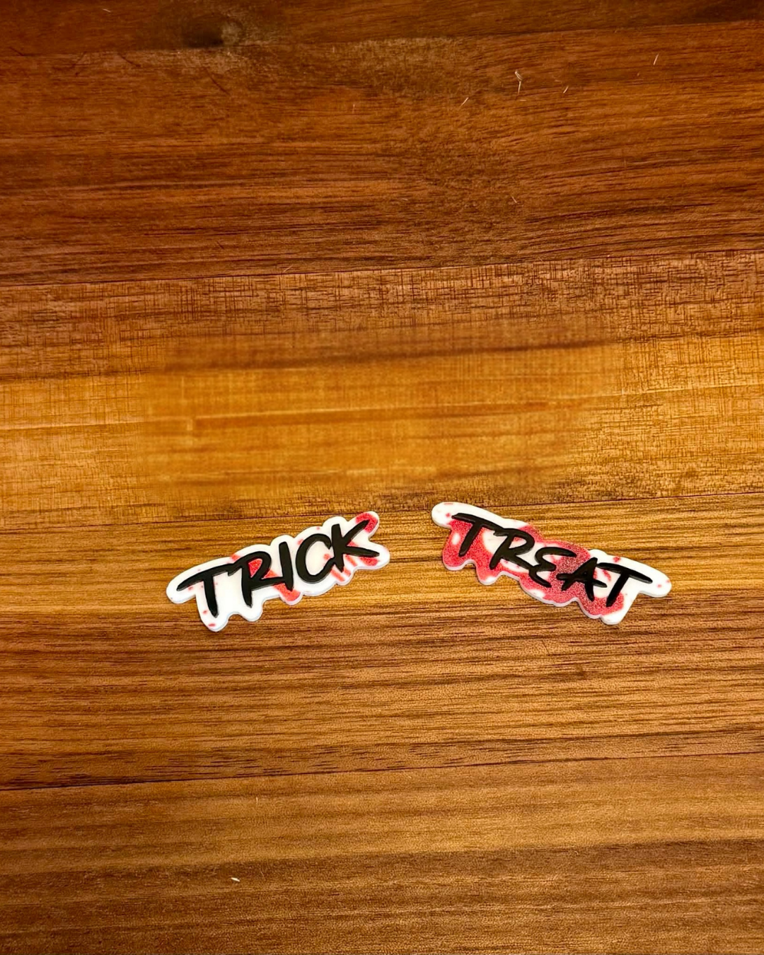 Trick or Treat Blood Splatter Clips