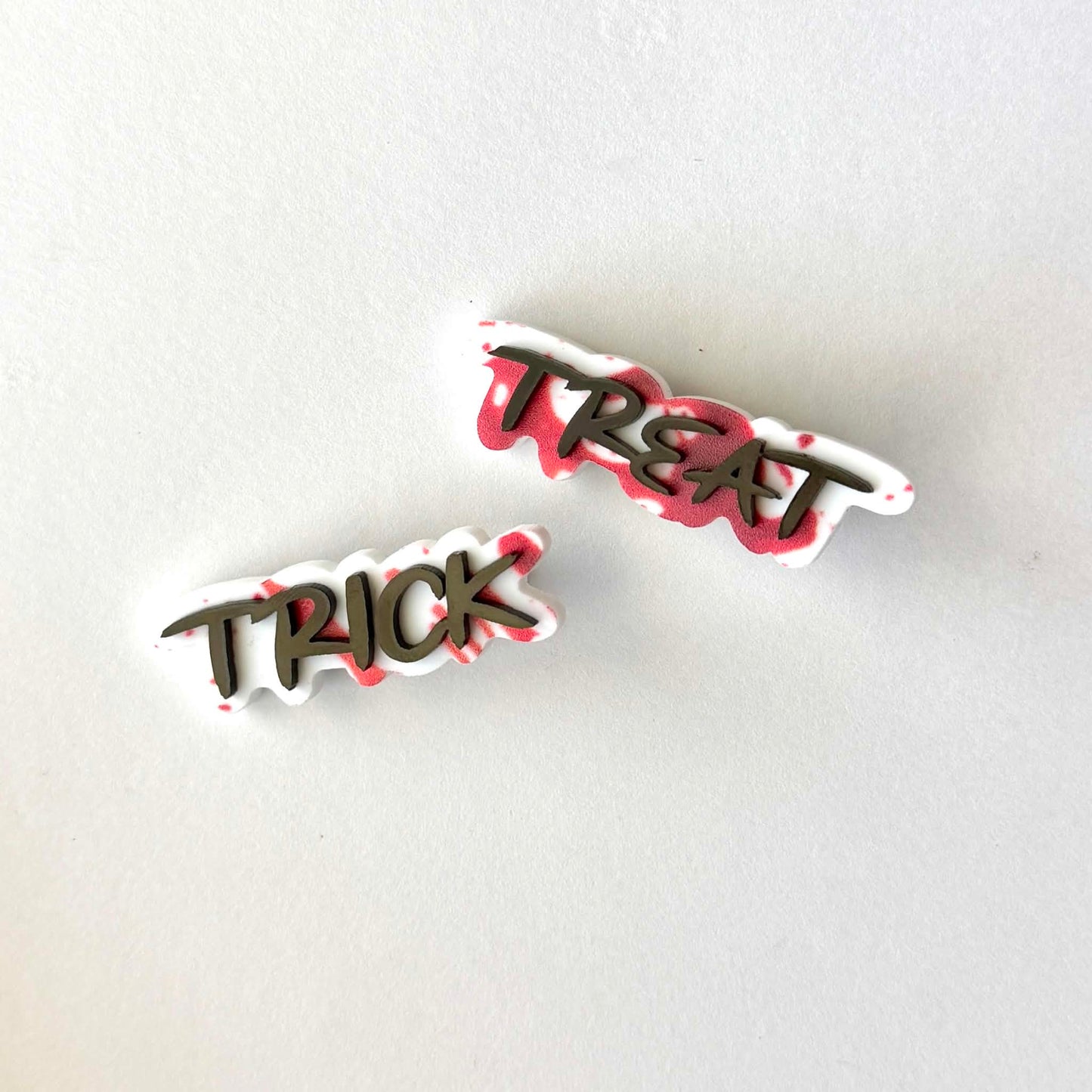 Trick or Treat Blood Splatter Clips