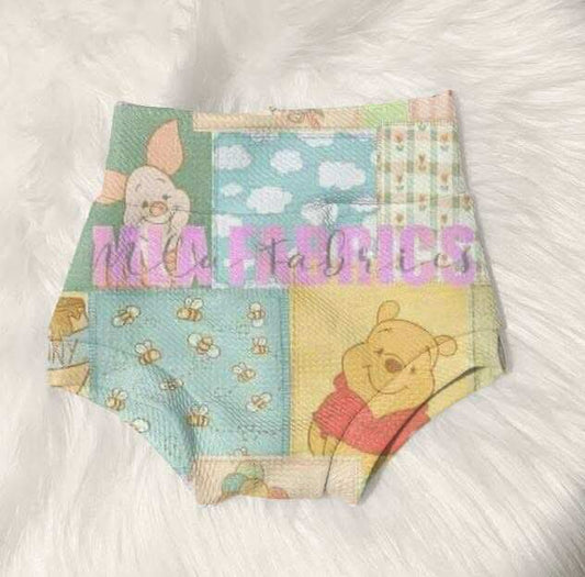 Pooh and Friends Patchwork Bummies