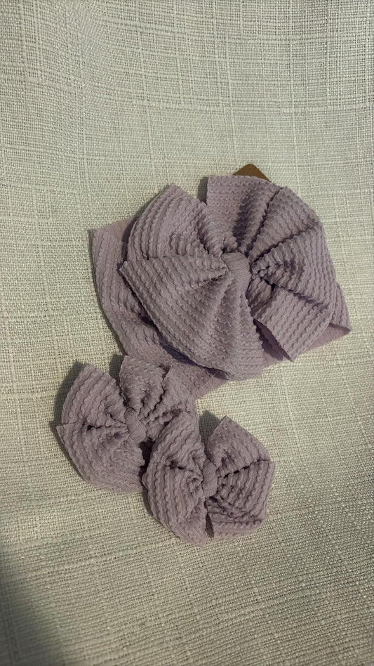 Lavender Ribbed