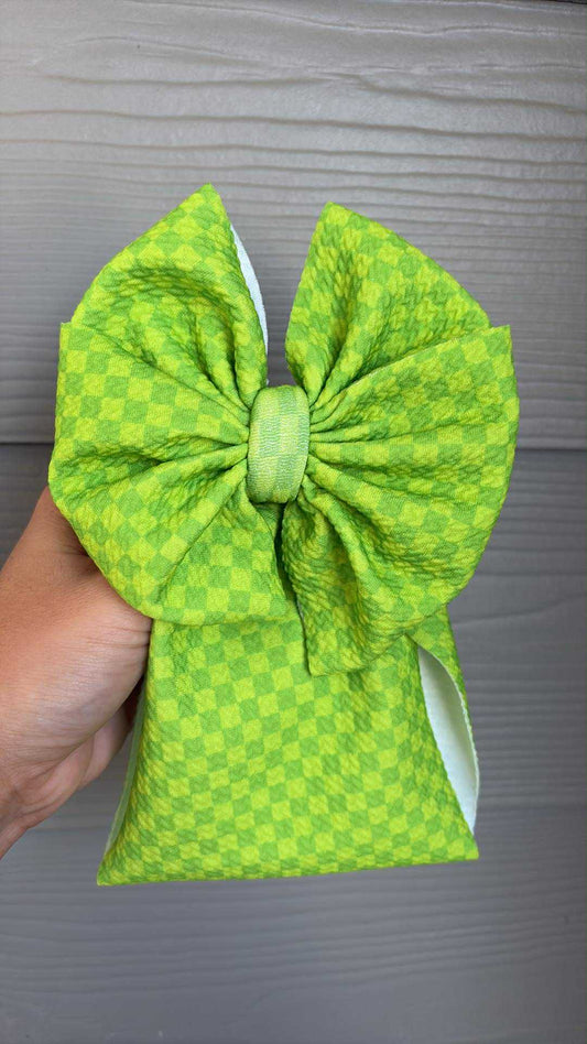 Green Checkered