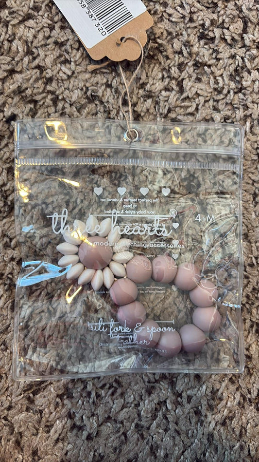 Neutral Sunflower Teether