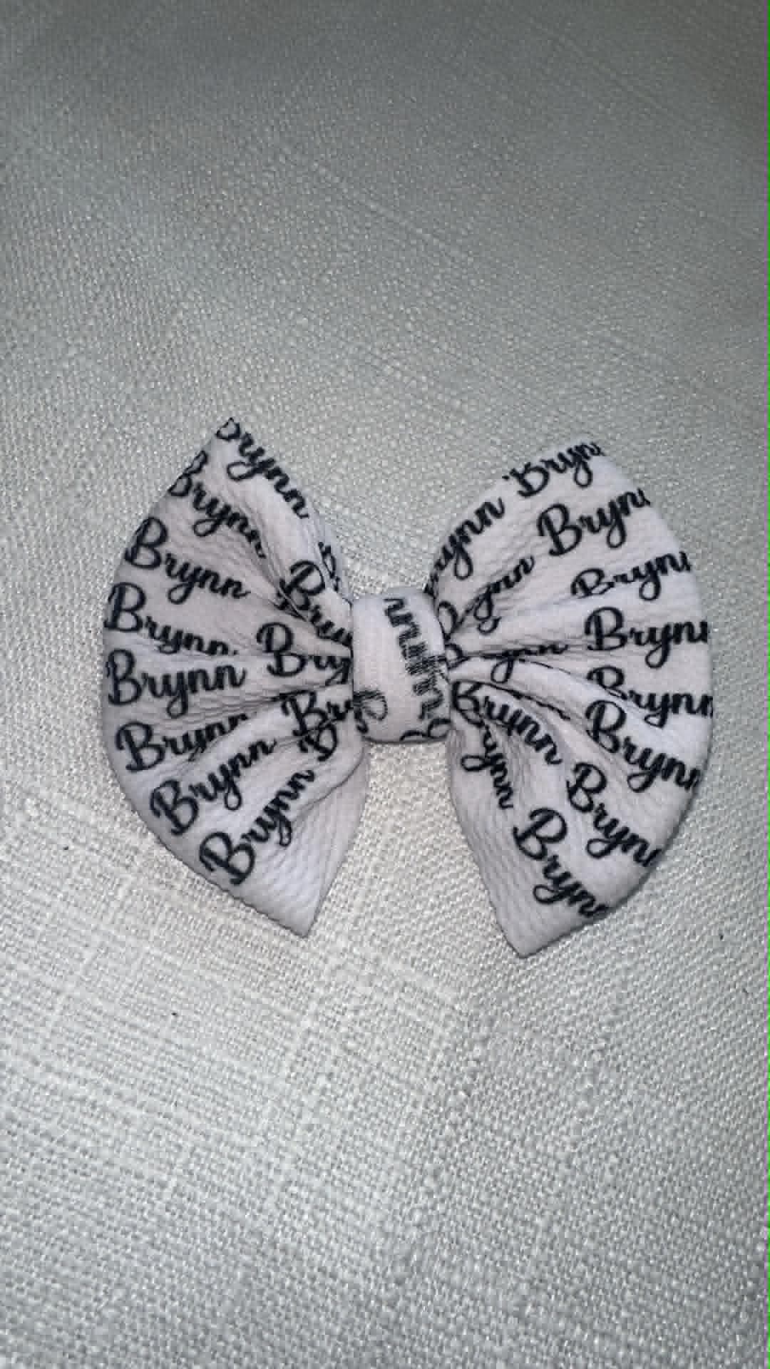 Brynn Name Bow