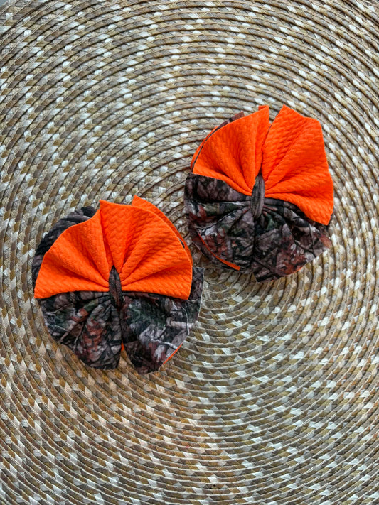 Camo Mixed with Orange