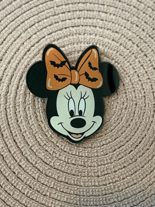 Halloween Mouse Bow Clip