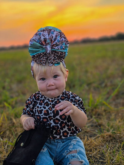 Howdy Pumpkin Mixed with Jade Shimmer and Cheetah