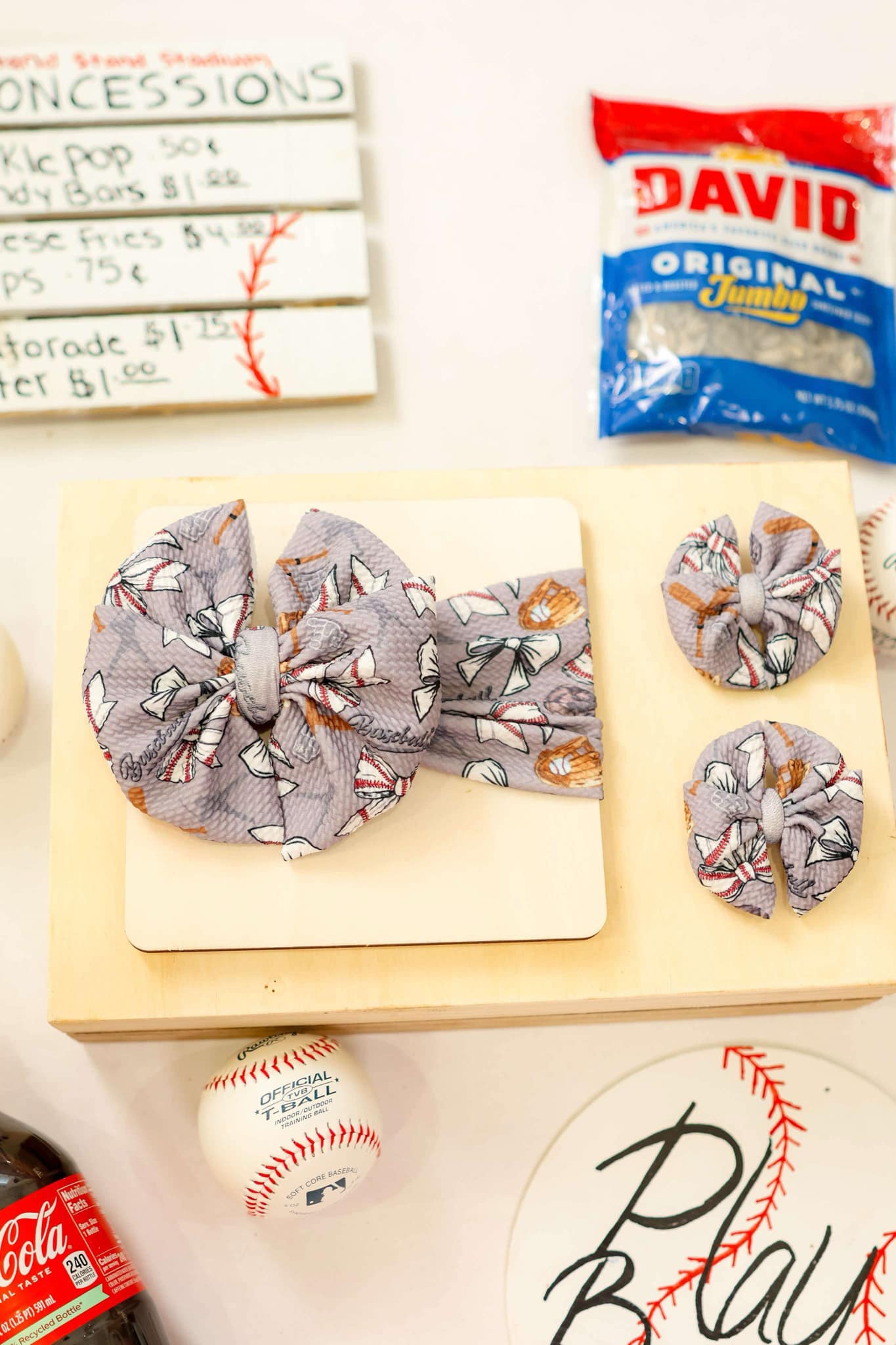 Baseball Bows