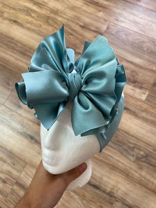 Teal Satin